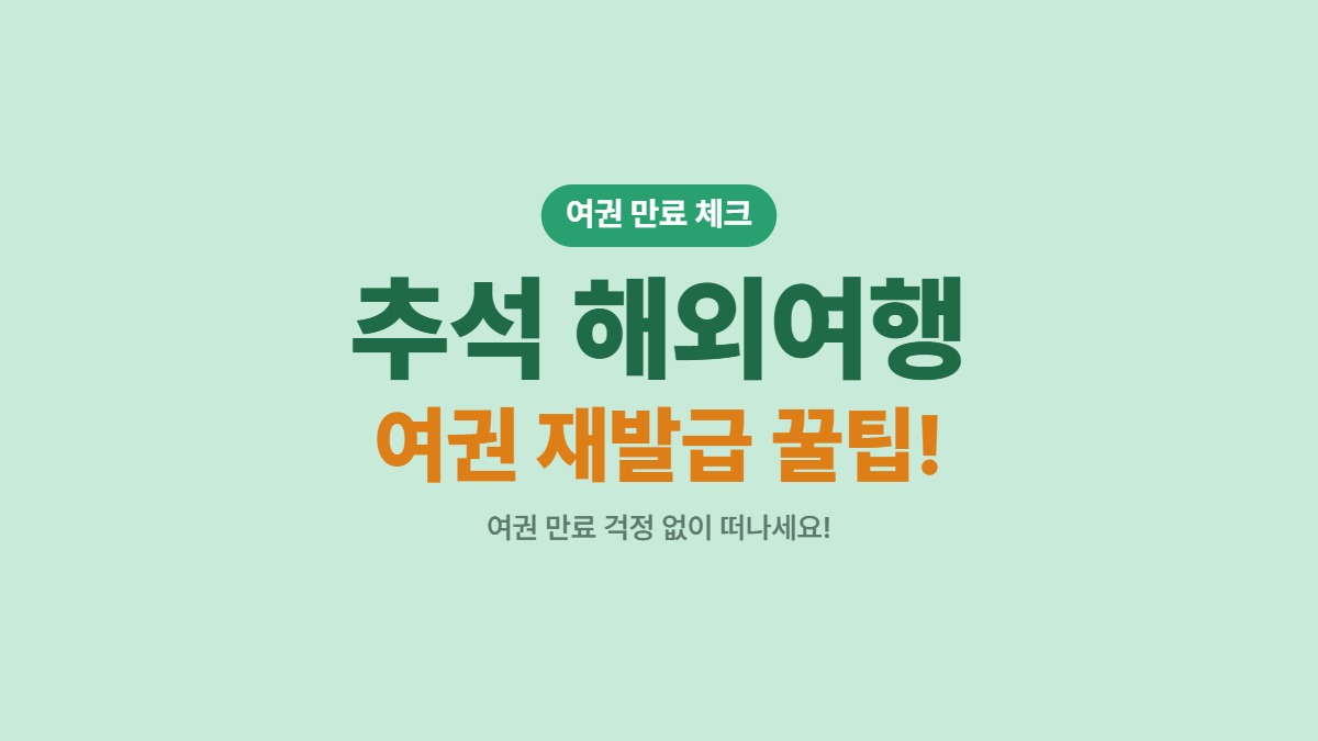 여권 만료